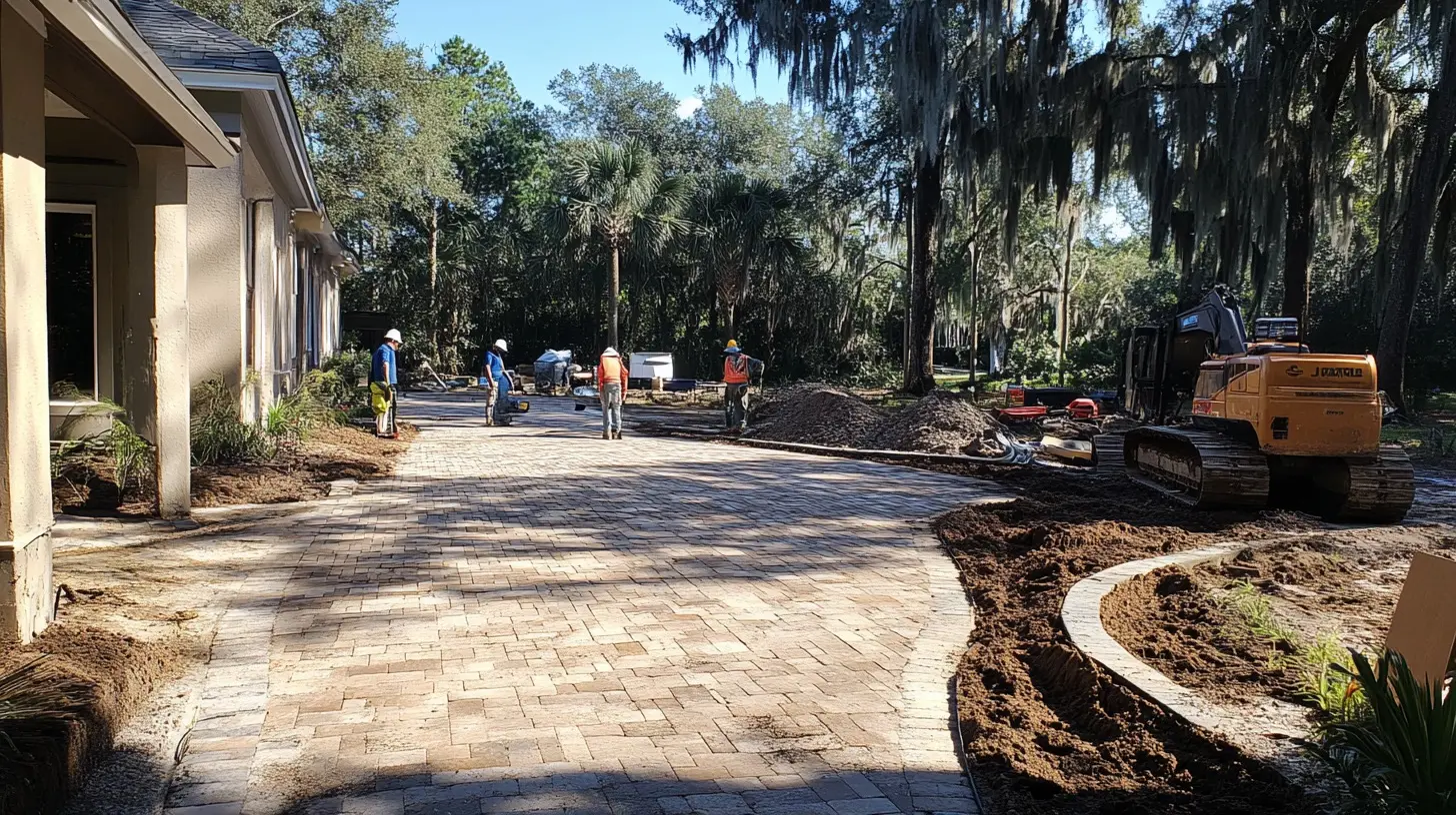 Carolina Paver & Turf team at work